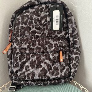 MZ Wallace City Metro Backpack - Magnet Leopard